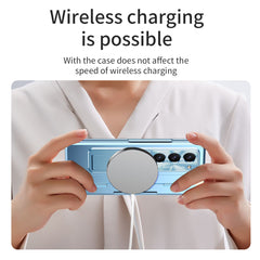 Samsung zfold 5 phone case FOLD4 flat hinge folding protective cover FOLD3 solid color bracket anti drop suitable