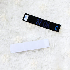 5pcs/Lot Infant Milk Bottle Temperature Thermometer ABS Digital Sticker Thermometer Infant Milk Bottle Temperature Plastic Strip