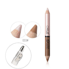 Meinuo New One-Stroke Dual-Use Double-Headed Shading Pen High-Gloss Pen Wood Can Be Sharpened