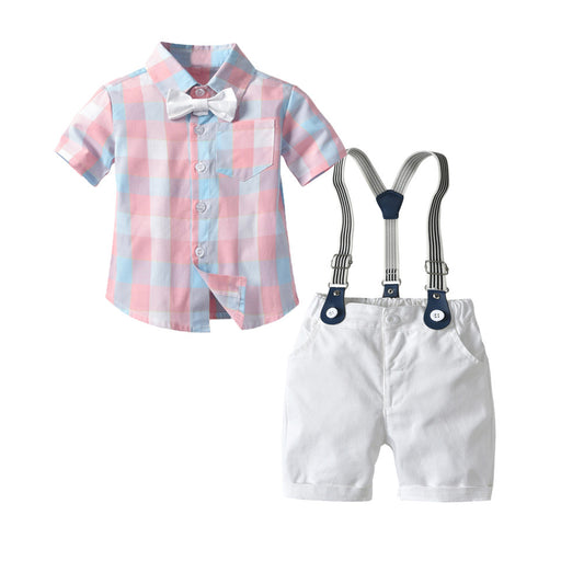 Summer Baby Boy Gentleman Suit