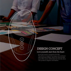 Ultrasonic Electric Facial Cleansing Brush Heated Sonic Electric Facial Cleanser Silicone Mini Face Cleaner Brush Deep Cleaning