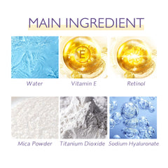 Body Concealer, Waterproof Cover Tattoo Scars Birthmark Invisible Body Concealer