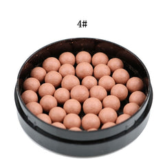 1pc Makeup Face Matte Blusher Ball 3 In 1 Blush Eyeshadow Contour Cosmetics Powder Balls 8 Colors maquiagem