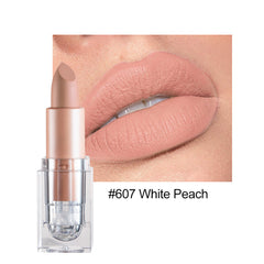 HANDAIYAN Matte Lipstick 12 Color Lipstick Not Easy To Fade Nude Pink Lipstick