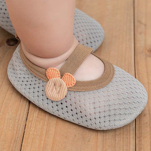 New Baby Floor Socks Baby Shoes Socks Indoor Non-Slip Soft Bottom Mesh