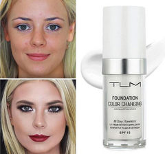30ml TLM Color Changing Liquid Foundation Makeup Change To Your Skin Tone By Just Blending