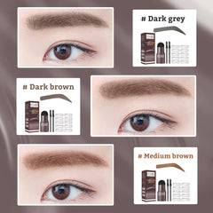 Eyebrow Print Mold Thrush, Lazy Eyebrows Fill Makeup Eyebrow Cake Waterproof Hairline Powder