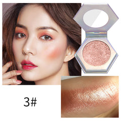 QIBEST Highlighting Powder High Gloss Diamond Sparkling Mashed Potatoes Brightening And Repairing Highlighting Powder