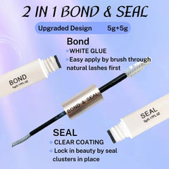 Hot Sales Natural looks 120 Clusters False Eyelash DIY Eye Lash Extension Kit Make Up Segmented Eyelashes