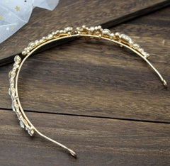 Rhinestone headband diadem wedding dress accessories