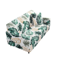 Four season sofa cover with full elastic sofa cover and fabric combination anti slip cover