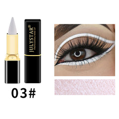 New Colorful Easy Coloring Non Staining Eyeliner Waterproof Non Fading Eyeliner Paste Pen