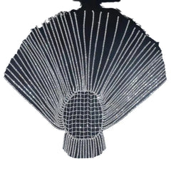 Water Diamond Long Flow Su Hair Hoop Headpiece Punk Hair Chain