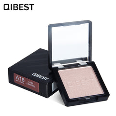 QIBEST Monochrome Eyeshadow Monochrome Eyeshadow Matte Pearlescent Single Eyeshadow Palette