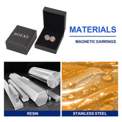 Magnetic Earrings, No Piercing Earrings Clear Jawline Lines To Create A Beautiful Figure