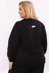 Plus size sweatshirt model 211730 Relevance