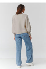 Jumper model 224108 Makadamia