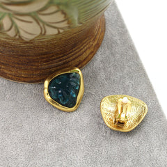 Vintage elegant earrings, vintage geometric style, temperament, Langya medieval high-end earrings for women