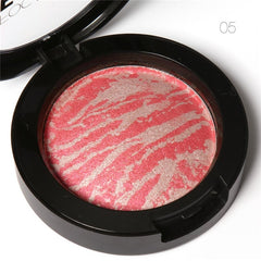 FOCALLURE Makeup Blusher Top Quality Professional Cheek 6 Colors Baked Blush Bronzer Blusher Face Contour Make Up
