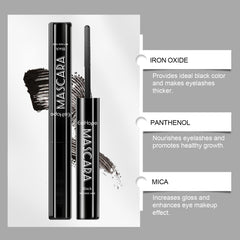 Black Mascara Long-Lasting Long-Lasting Makeup Natural Beautiful Curling Does Not Easily Stain Black Mascara