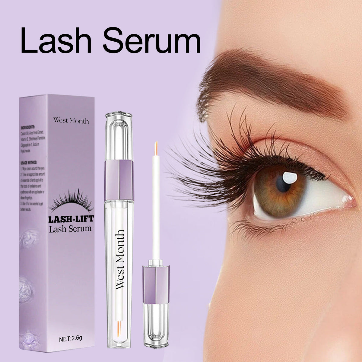 Lengthening Curl Mascara, Lashes Naturally Long Thick Curly And Black Mascara