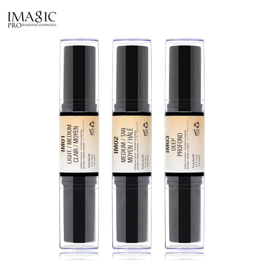 IMAGIC Double Headed Highlight Contour Stick Concealer Pen Nose Shadow Repair And Brighten Concealer Highlighter Pen