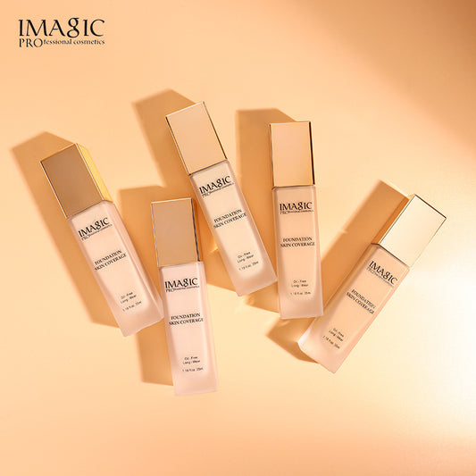 IMAGIC Small Golden Cover Liquid Light And Moisturizing Concealer Brightening Waterproof And Oil-Controlling Makeup