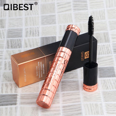 QIBEST Charming Curling Mascara Waterproof And Not Smudged, Big Eyes 4D Mascara