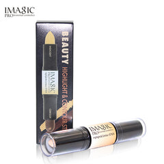 IMAGIC Double Headed Highlight Contour Stick Concealer Pen Nose Shadow Repair And Brighten Concealer Highlighter Pen