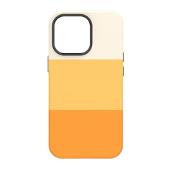 Suitable for Apple iPhone mobile phone case Apple 14Pro Max three color splicing and color blocking anti-drop case cover