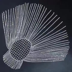 Water Diamond Long Flow Su Hair Hoop Headpiece Punk Hair Chain