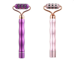 New Electric Germanium Particle Massager 18 Germanium Stone Roller Beauty Stick Lift And Tighten Magnet Face Beauty Stick