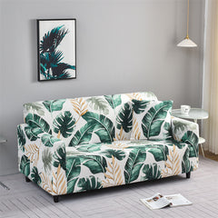 Four season sofa cover with full elastic sofa cover and fabric combination anti slip cover
