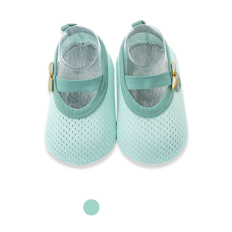 New Baby Floor Socks Baby Shoes Socks Indoor Non-Slip Soft Bottom Mesh