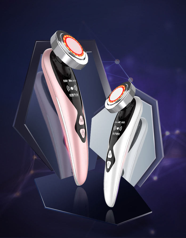 Color Light Household USB Facial Massager Lifting And Tightening Cleansing Instrument Skin Rejuvenation Beauty