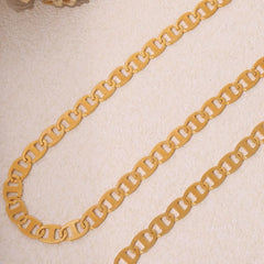 Real gold titanium steel necklace