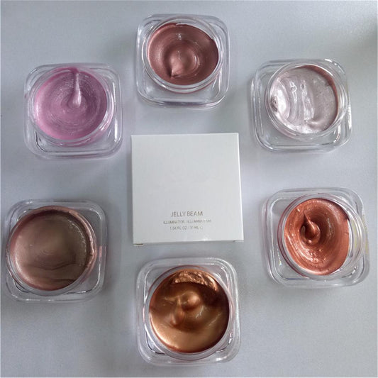 1pcs Mix Face Makeup Highlighter Shimmer Liquid Highlighting Foundation Long-lasting Essence Moisturizer 6 Colors Face Makeup