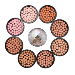 1pc Makeup Face Matte Blusher Ball 3 In 1 Blush Eyeshadow Contour Cosmetics Powder Balls 8 Colors maquiagem