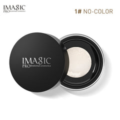 IMAGIC Makeup Loose Powder Oil Control Powder Long Lasting Concealer Waterproof Non-Removing Invisible Pores Make Up