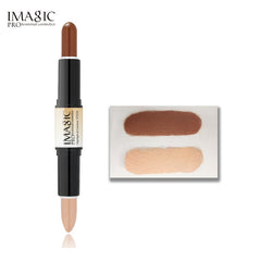 IMAGIC Double Headed Highlight Contour Stick Concealer Pen Nose Shadow Repair And Brighten Concealer Highlighter Pen