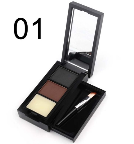 Menow Brand Eyebrow color Eyebrow Brush with Natural Three-Dimensional Waterproofing Make up Cosmetic Wholesale E15001