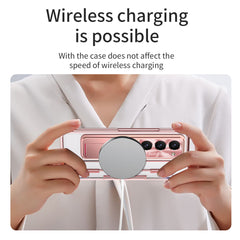 Samsung zfold 6 phone case FOLD5 flat hinge folding pen slot protective cover W23 electroplated lens film suitable