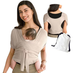 Baby Carrier Front-Facing Baby Wrap for Newborns and Infants