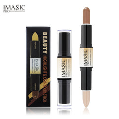 IMAGIC Double Headed Highlight Contour Stick Concealer Pen Nose Shadow Repair And Brighten Concealer Highlighter Pen