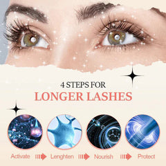 Mascara Natural Seamless Curl Length, Jet Black, Thick, Beautiful Lash Moisturizing Condition