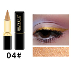 New Colorful Easy Coloring Non Staining Eyeliner Waterproof Non Fading Eyeliner Paste Pen