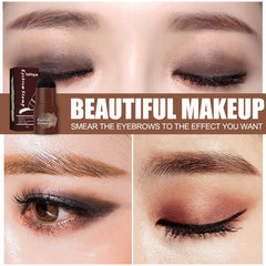 Brow Print Set Quick Brow Makeup Lazy Hairline Powder Repair Natural Waterproof Contouring Shadow