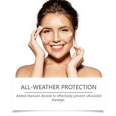 Small Gold Tube Foundation Concealer, Natural Lightweight Skin Concealer Not Easy To Remove Makeup Moisturizing Liquid Foundation