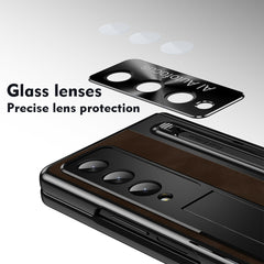 Suitable for Samsung zfold 5 phone case FOLD4 folding official pen slot case film integrated all inclusive anti fall protective case