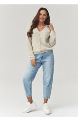  Cardigan model 223258 Makadamia 